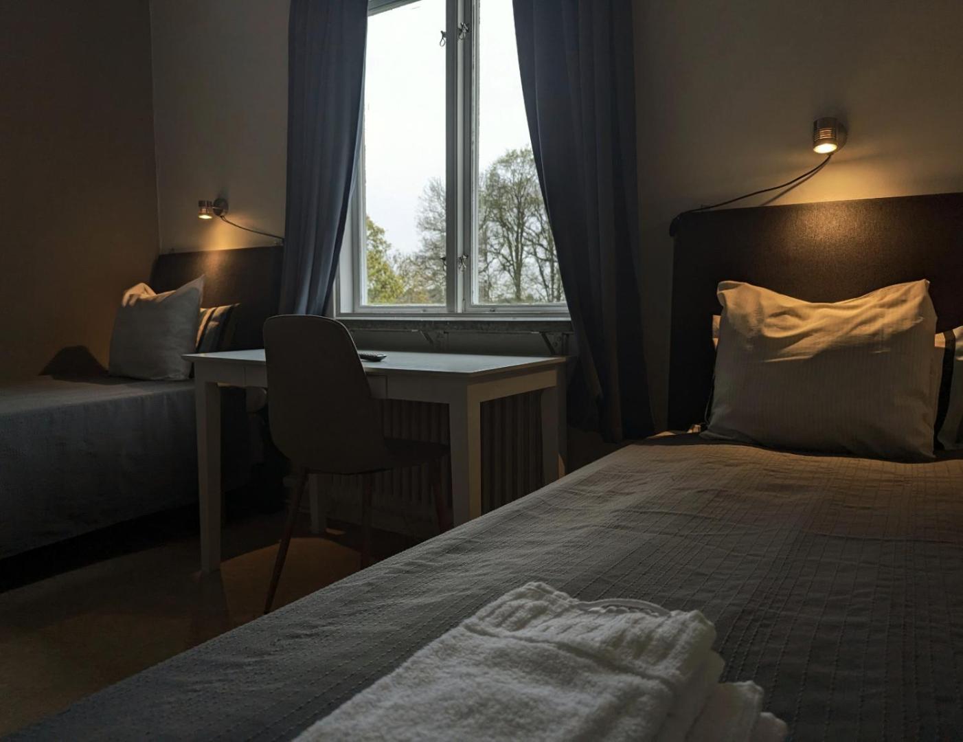 Brunsbo G:A Biskopsgard Hotell & Konferens スカーラ エクステリア 写真